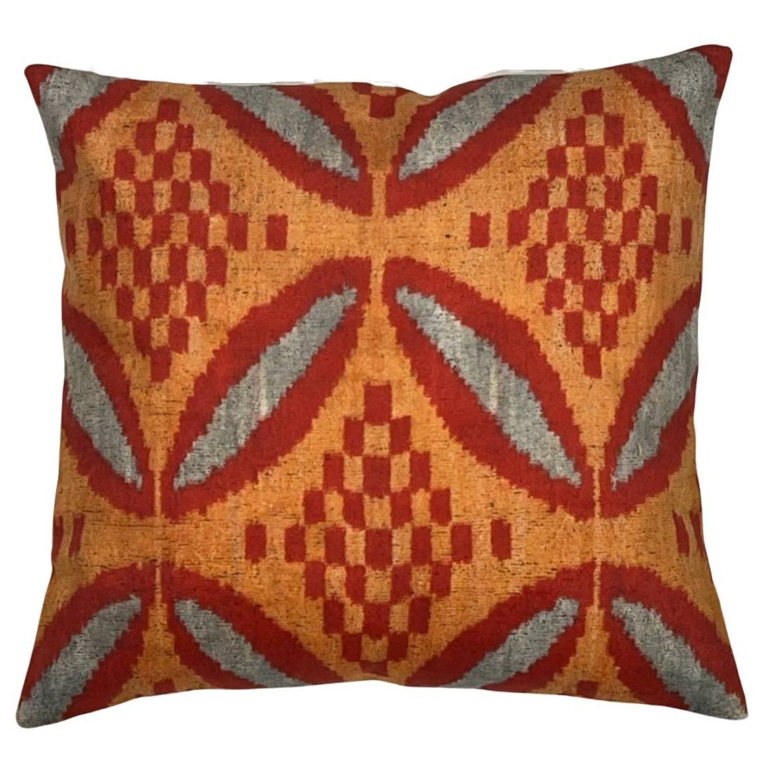 Pasargad Turkish Style Ikat Pillow 20'' X 20''